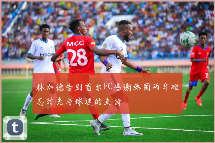 林加德告别首尔FC感谢韩国两年难忘时光与球迷的支持